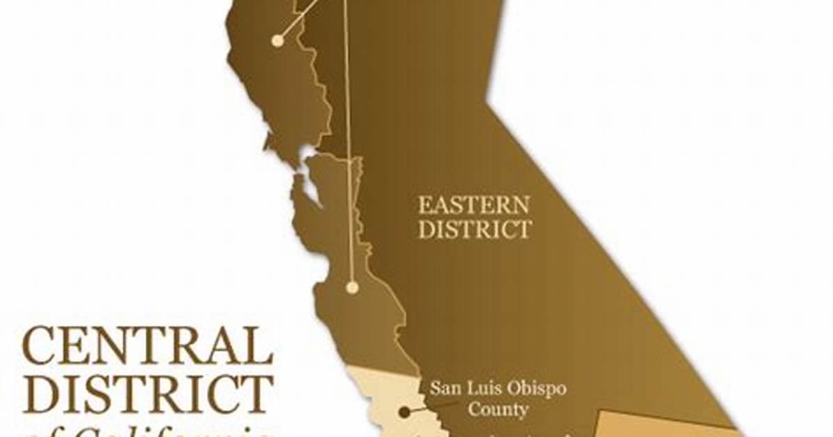 What District Is Central District of California?