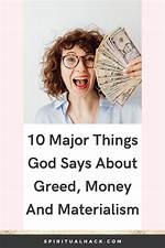 What Does God Say About Greed?